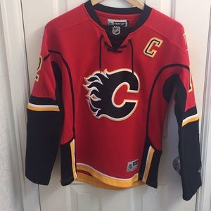 Calgary flames NHL jersey